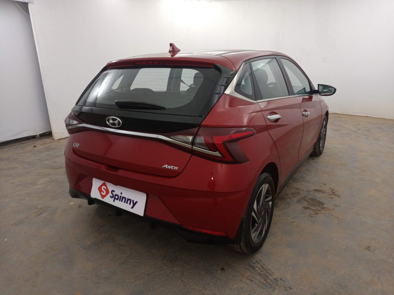 Used 2022 Hyundai i20 Asta (O) 1.2 IVT Petrol Automatic exterior RIGHT REAR CORNER VIEW