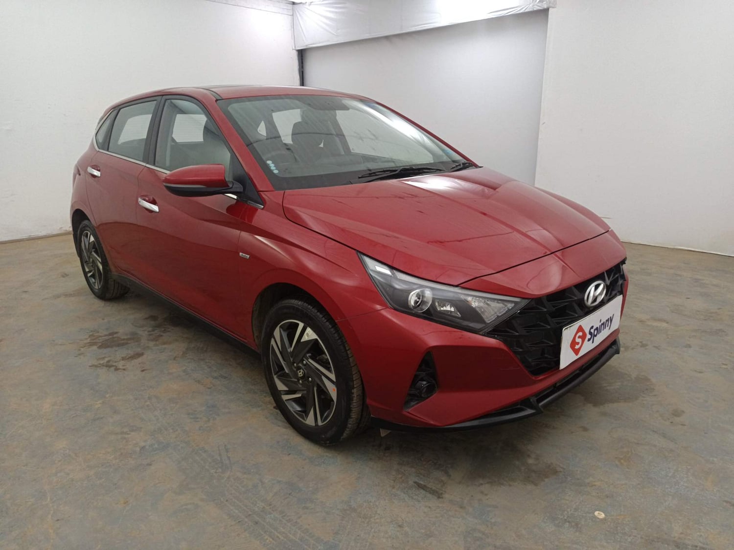 Used 2022 Hyundai i20 Asta (O) 1.2 IVT Petrol Automatic exterior RIGHT FRONT CORNER VIEW