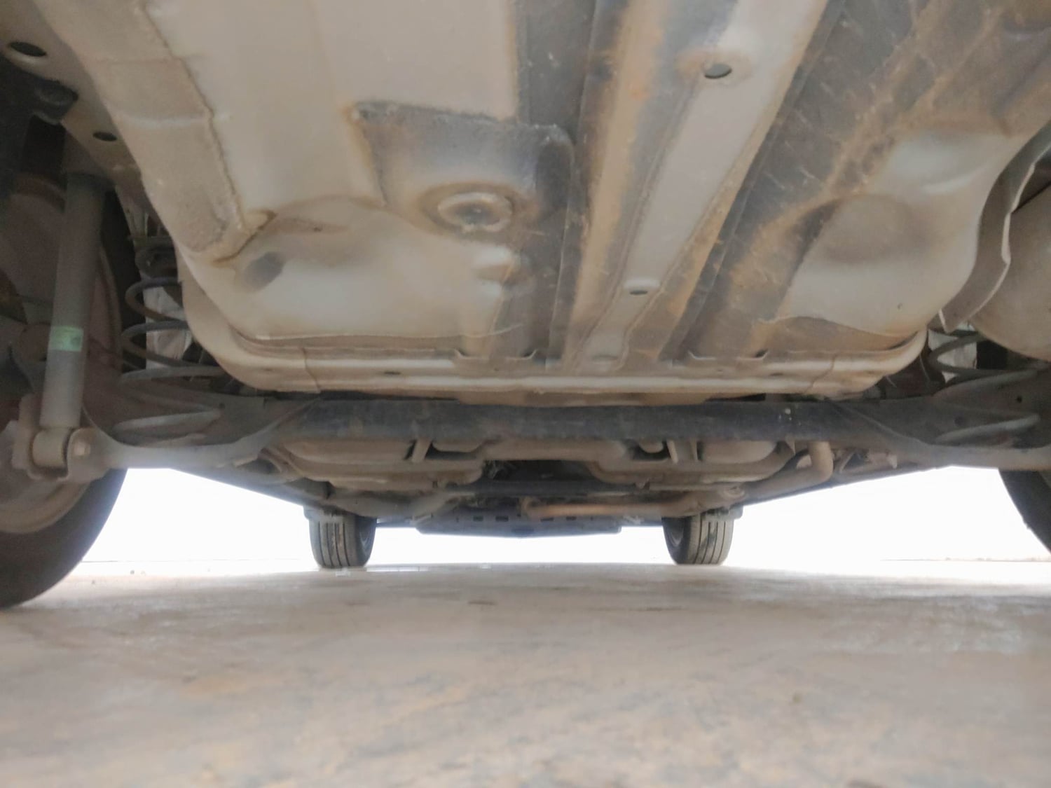 Used 2023 Honda City VX Petrol CVT Petrol Automatic extra REAR UNDERBODY VIEW (TAKEN FROM REAR)