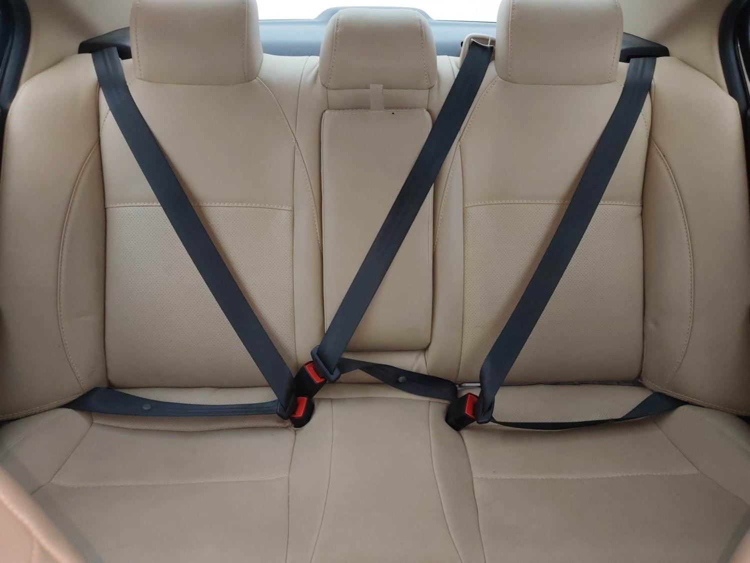 Used 2023 Honda City VX Petrol CVT Petrol Automatic interior REAR SEAT CONDITION VIEW
