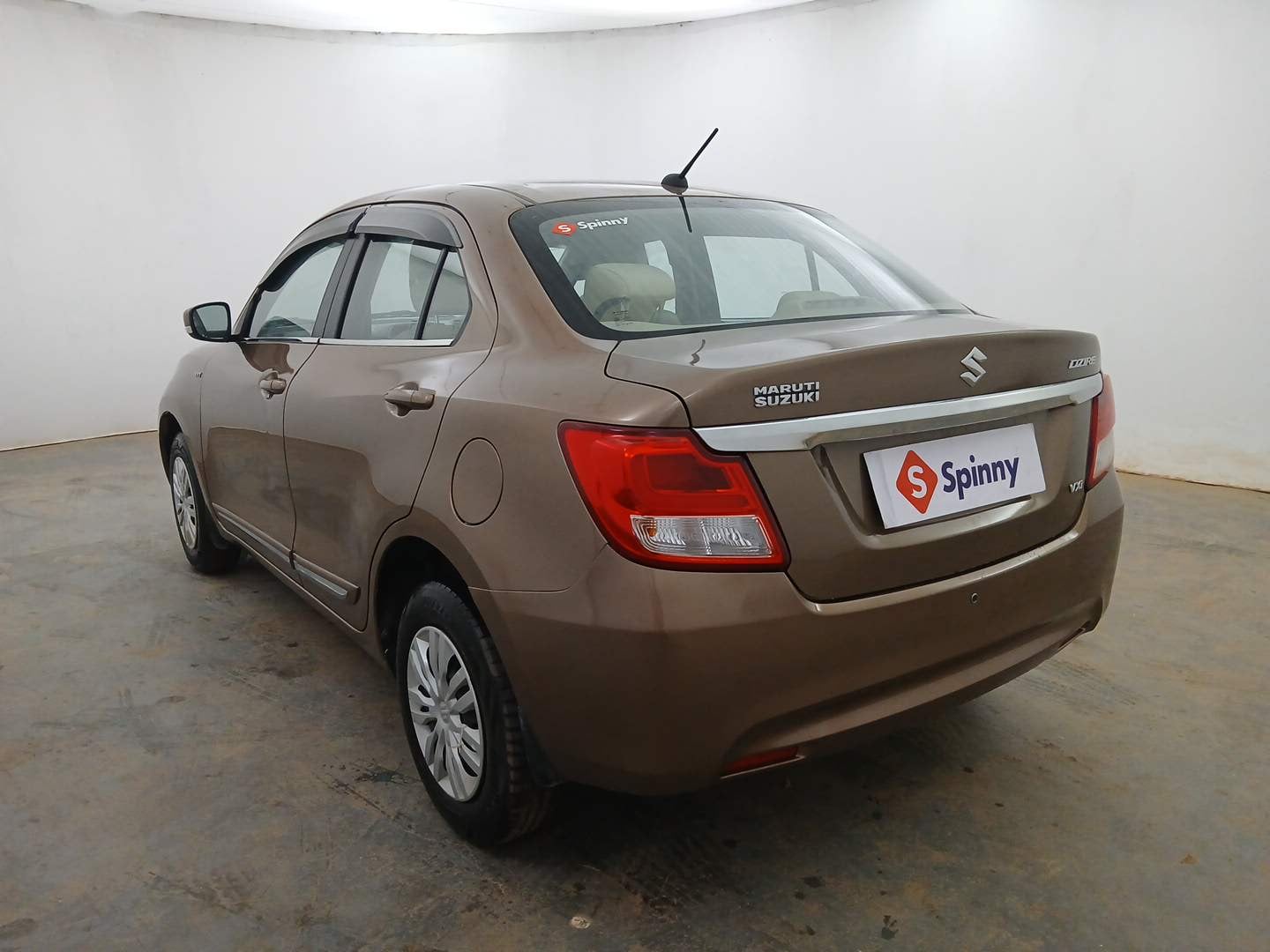 Used 2017 Maruti Suzuki Dzire VXi Petrol Manual exterior LEFT REAR CORNER VIEW