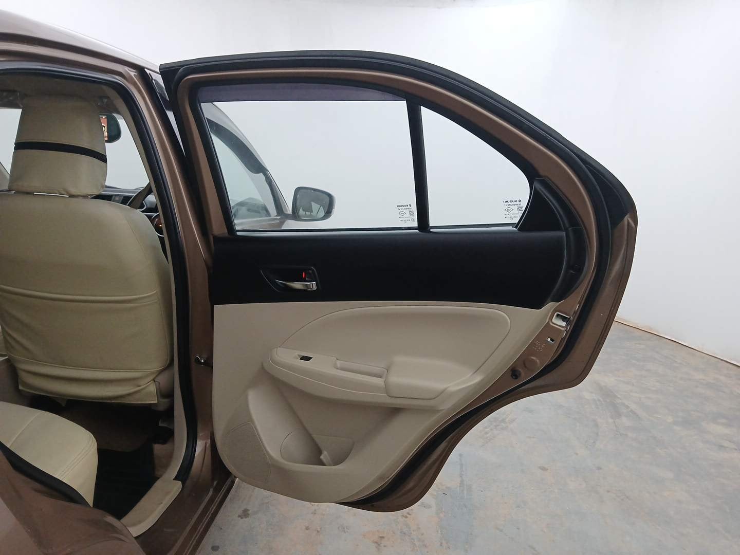 Used 2017 Maruti Suzuki Dzire VXi Petrol Manual interior RIGHT REAR DOOR OPEN VIEW