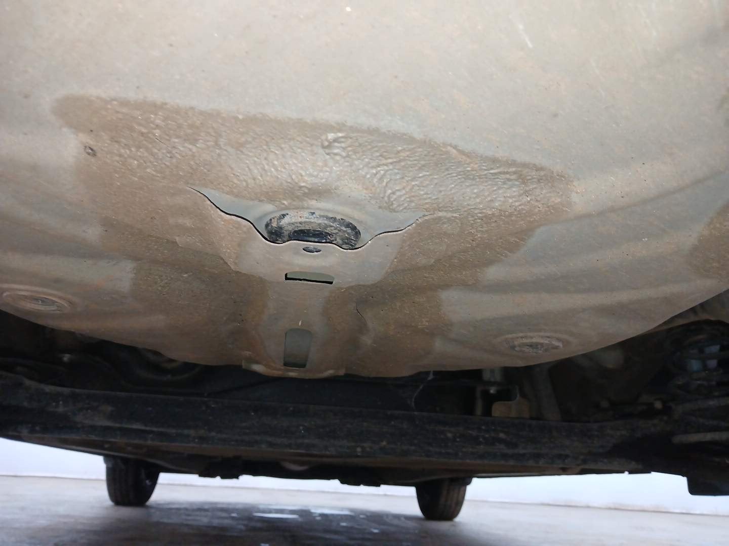 Used 2017 Maruti Suzuki Dzire VXi Petrol Manual extra REAR UNDERBODY VIEW (TAKEN FROM REAR)