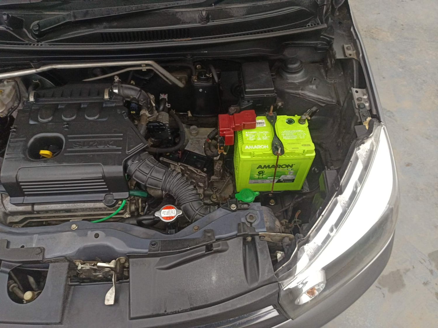 Used 2014 Maruti Suzuki Celerio VXi AMT Petrol Automatic engine ENGINE LEFT SIDE VIEW