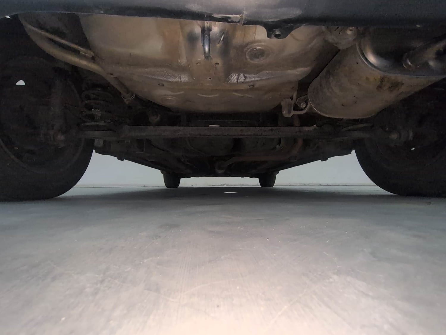 Used 2016 Maruti Suzuki Celerio ZXi AMT Petrol Automatic extra REAR UNDERBODY VIEW (TAKEN FROM REAR)