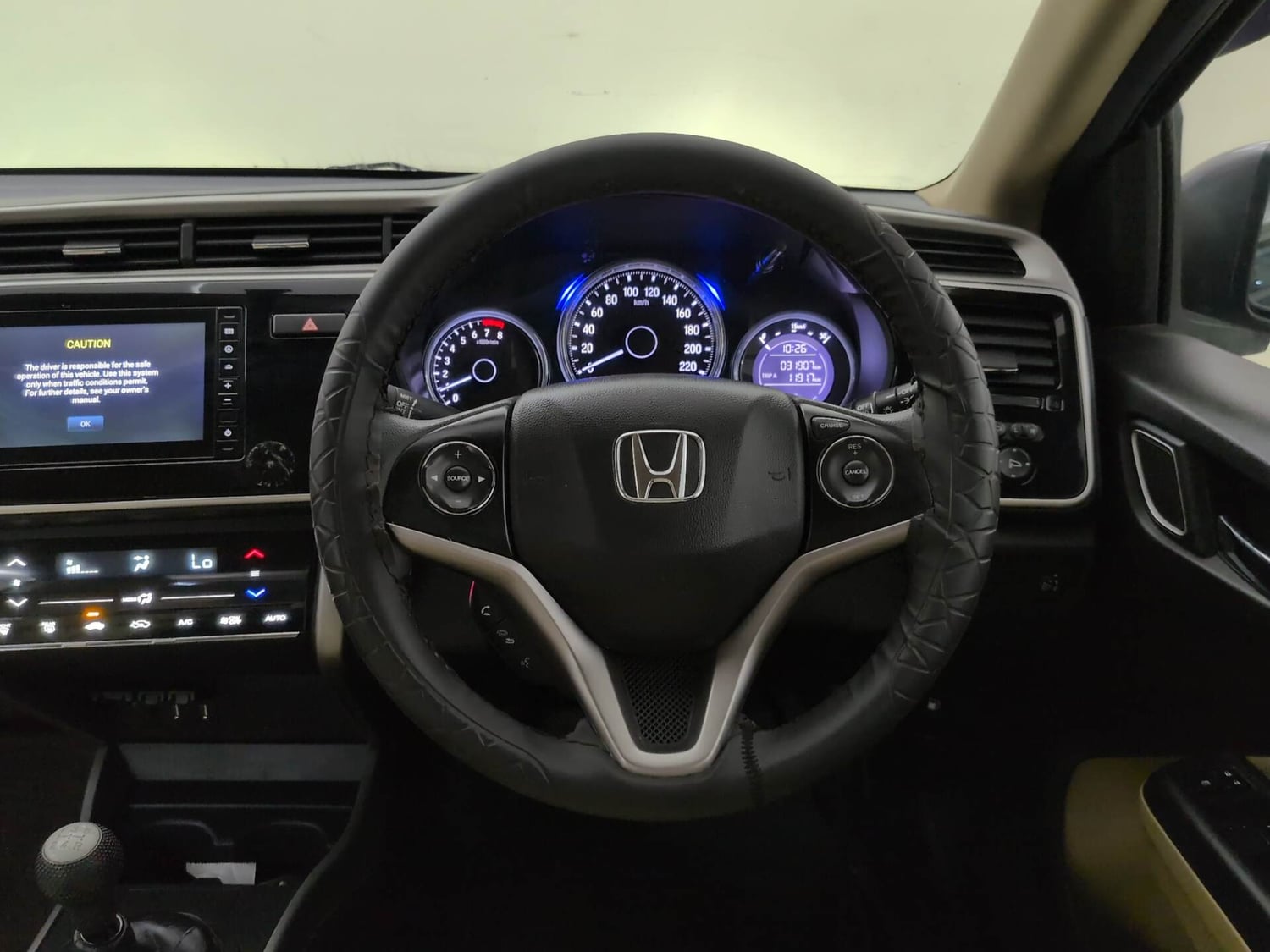 Used 2022 Honda City 4th Generation V Petrol Petrol Manual interior STEERING VIEW