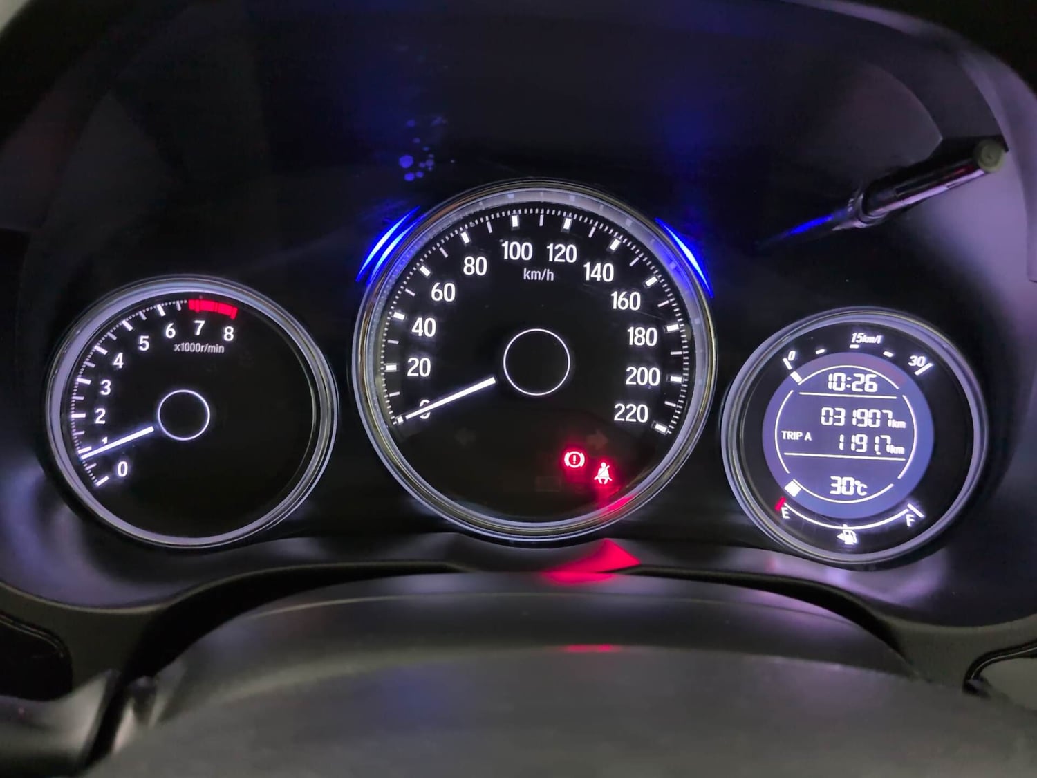 Used 2022 Honda City 4th Generation V Petrol Petrol Manual interior CLUSTERMETER VIEW