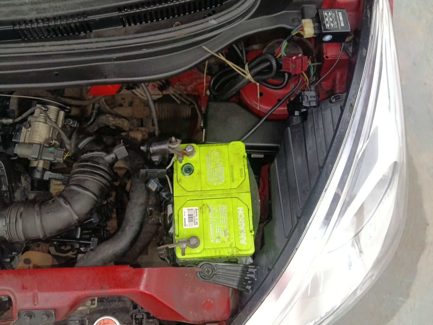 Used 2015 Hyundai Eon Magna + Petrol Manual engine ENGINE LEFT SIDE VIEW