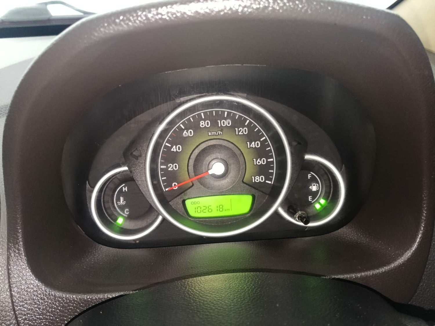 Used 2015 Hyundai Eon Magna + Petrol Manual interior CLUSTERMETER VIEW