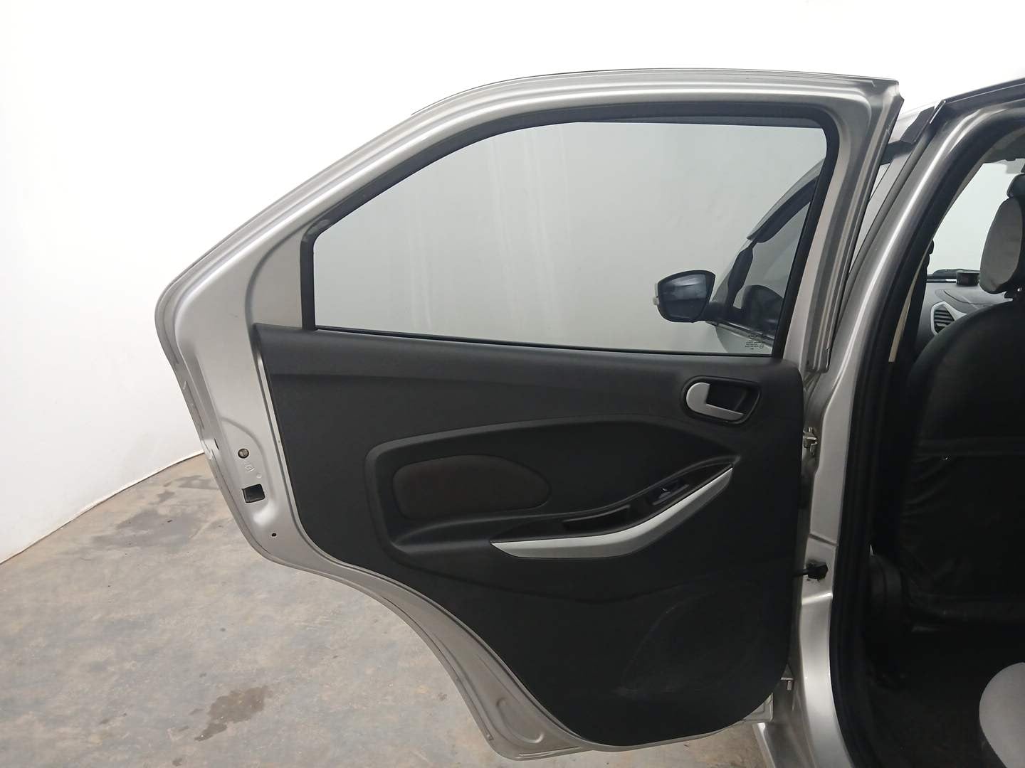Used 2016 Ford Figo Trend 1.2 Ti-VCT Petrol Manual interior LEFT REAR DOOR OPEN VIEW