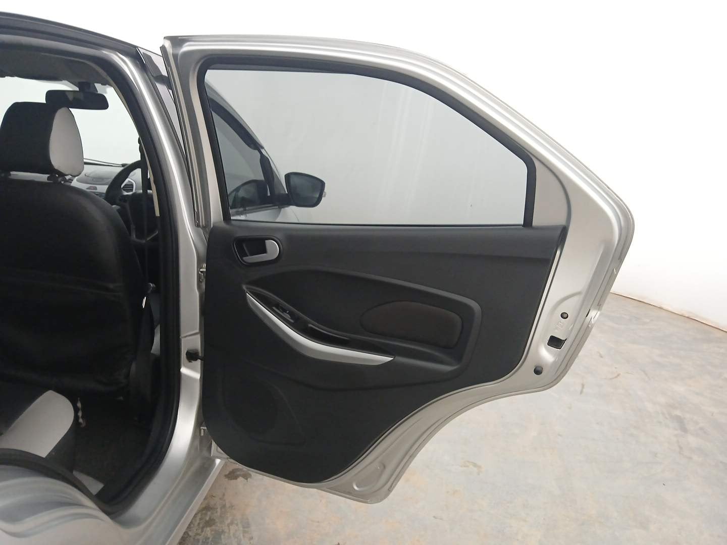 Used 2016 Ford Figo Trend 1.2 Ti-VCT Petrol Manual interior RIGHT REAR DOOR OPEN VIEW