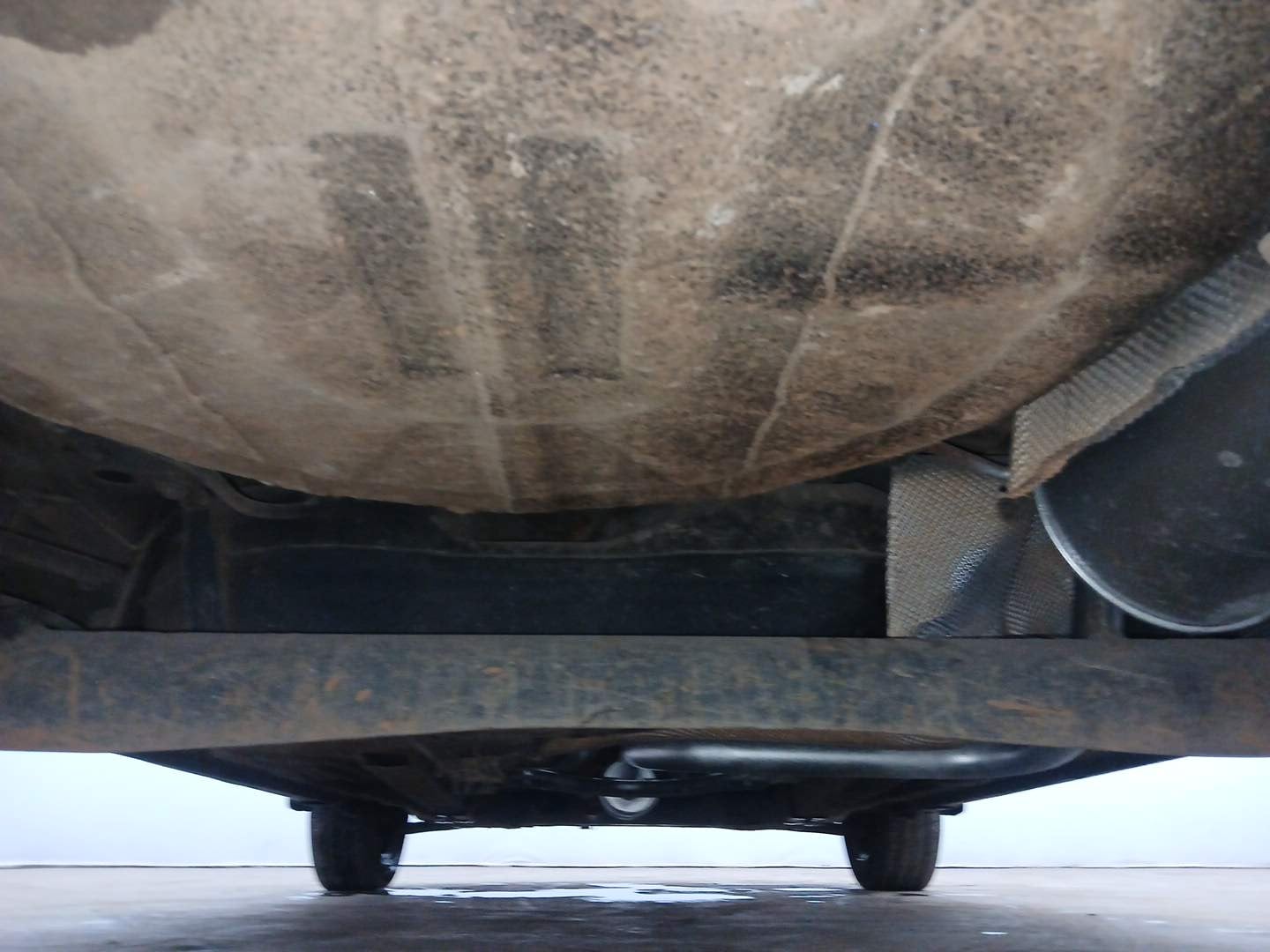 Used 2016 Ford Figo Trend 1.2 Ti-VCT Petrol Manual extra REAR UNDERBODY VIEW (TAKEN FROM REAR)