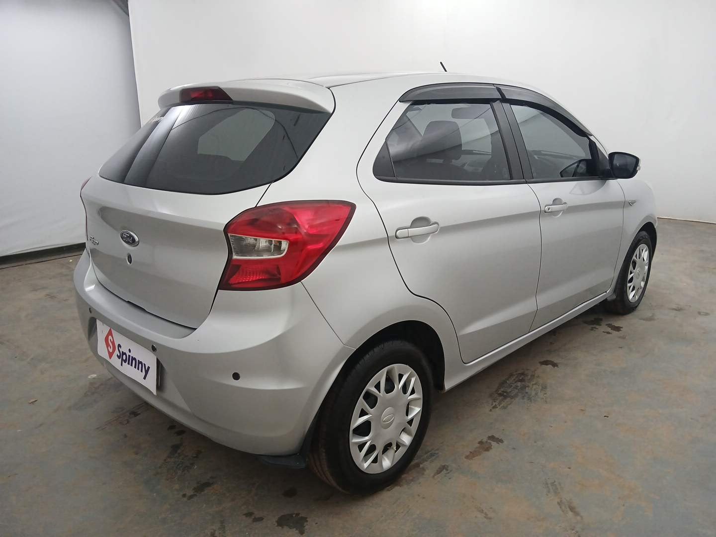 Used 2016 Ford Figo Trend 1.2 Ti-VCT Petrol Manual exterior RIGHT REAR CORNER VIEW