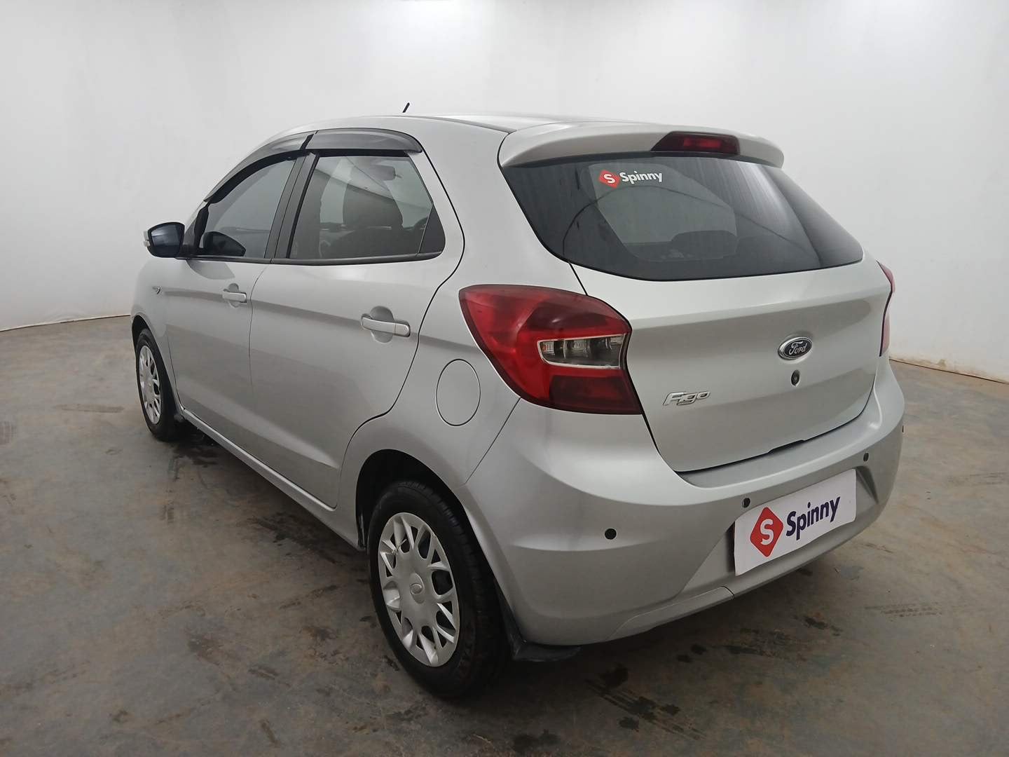 Used 2016 Ford Figo Trend 1.2 Ti-VCT Petrol Manual exterior LEFT REAR CORNER VIEW