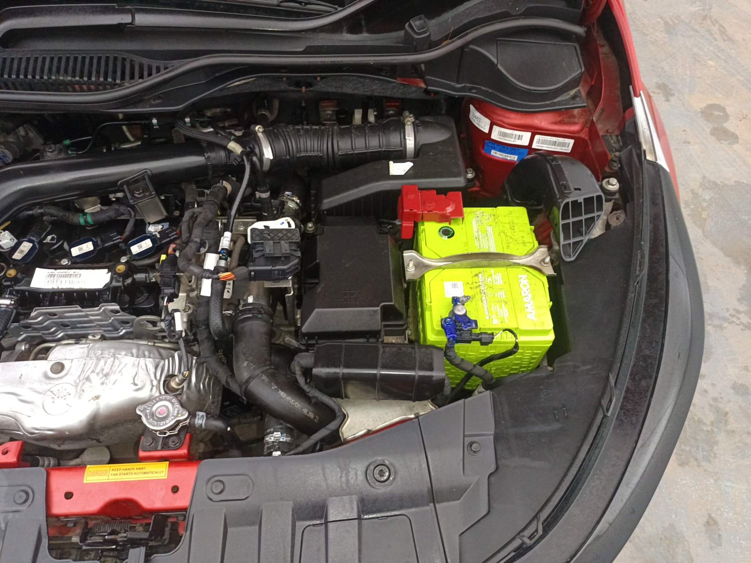 Used 2021 Tata Altroz XZ i-Turbo Petrol Petrol Manual engine ENGINE LEFT SIDE VIEW