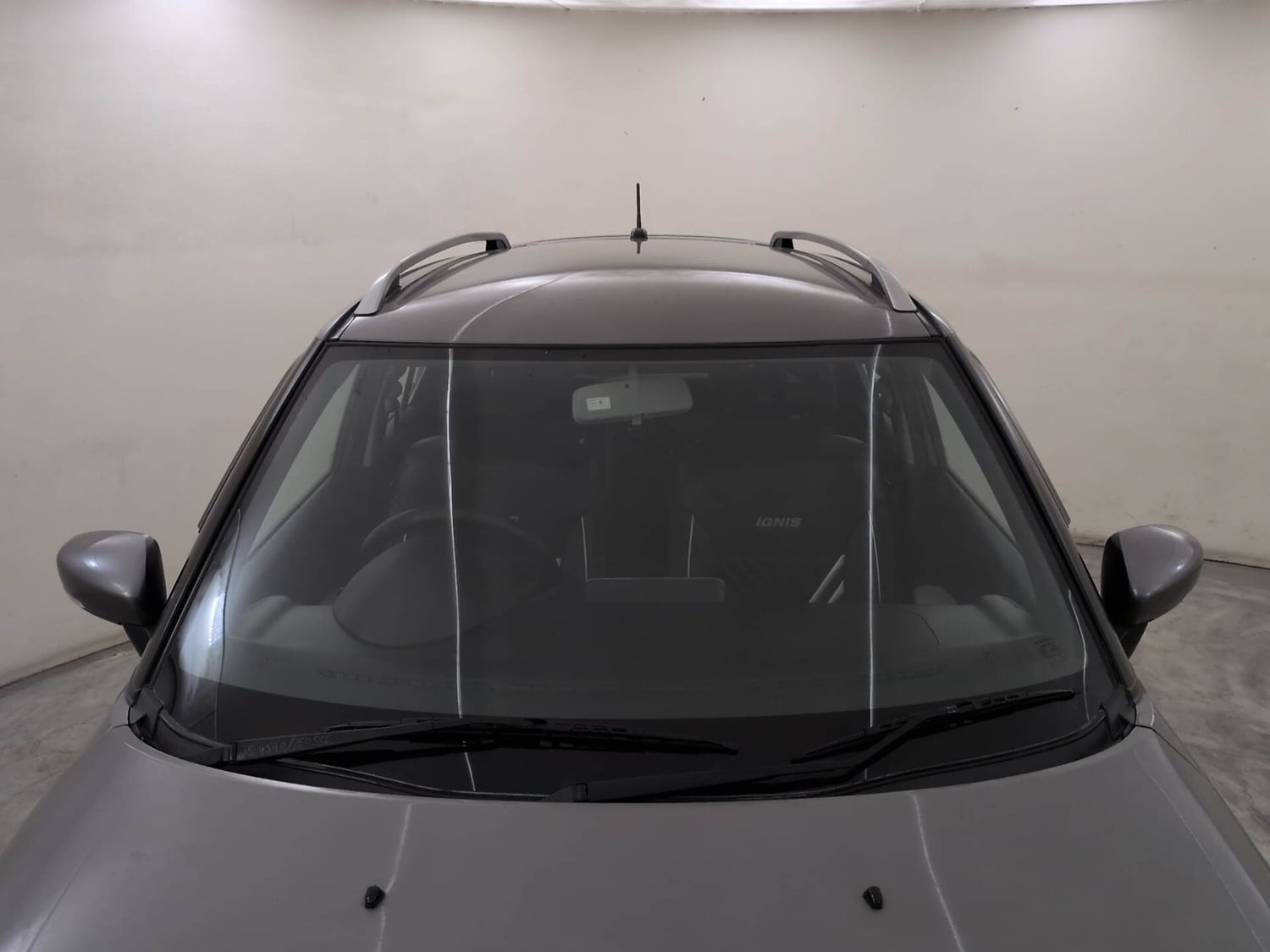 Used 2022 Maruti Suzuki Ignis Zeta 1.2 AMT Petrol Automatic exterior FRONT WINDSHIELD VIEW