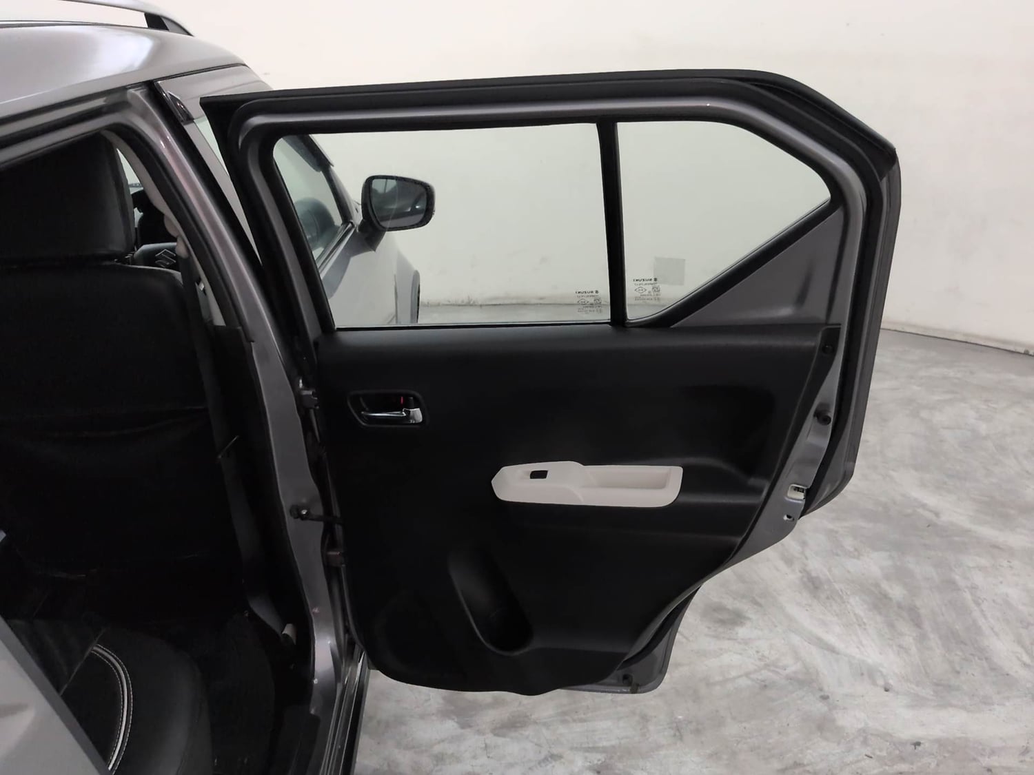 Used 2022 Maruti Suzuki Ignis Zeta 1.2 AMT Petrol Automatic interior RIGHT REAR DOOR OPEN VIEW