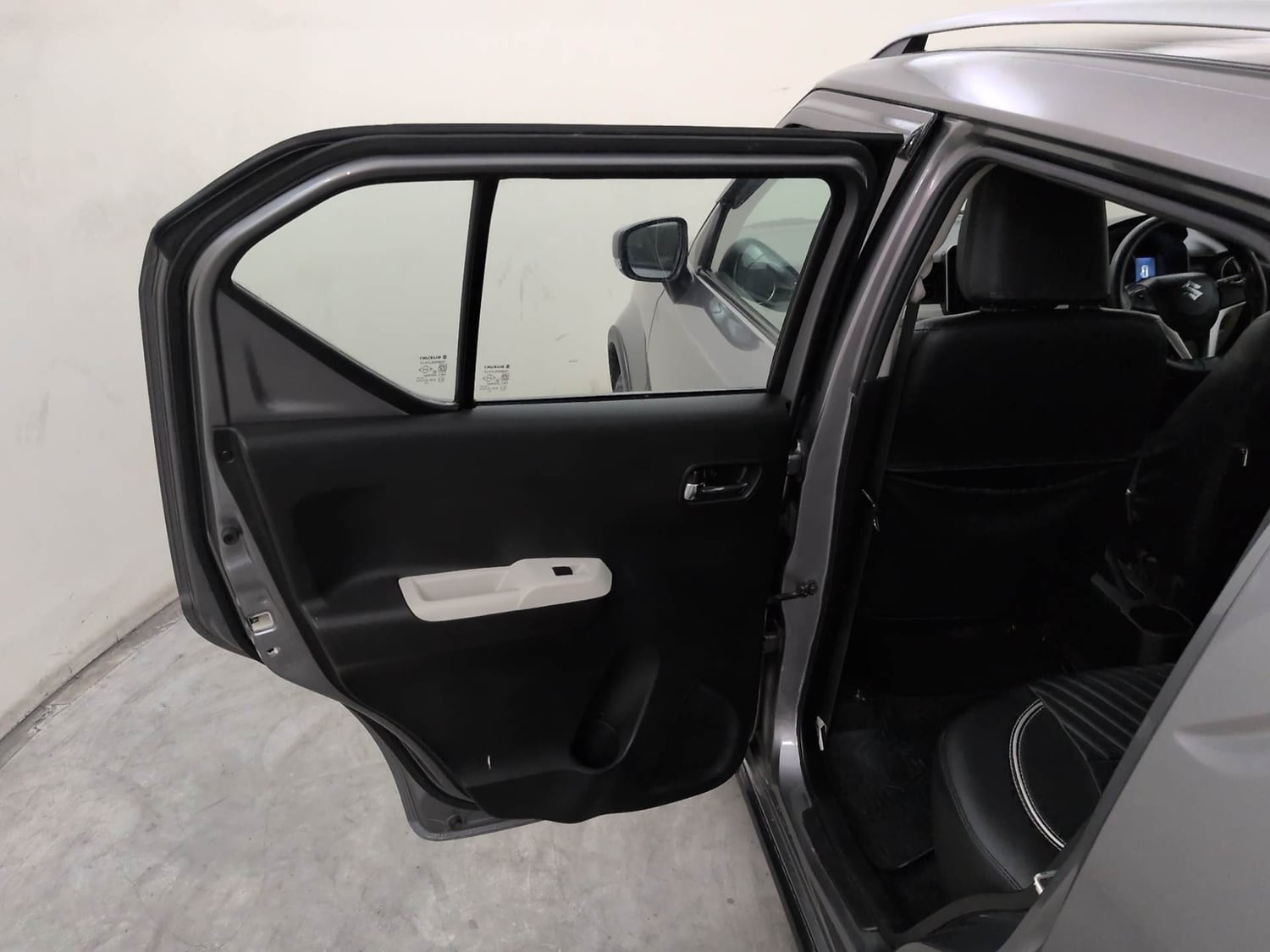 Used 2022 Maruti Suzuki Ignis Zeta 1.2 AMT Petrol Automatic interior LEFT REAR DOOR OPEN VIEW