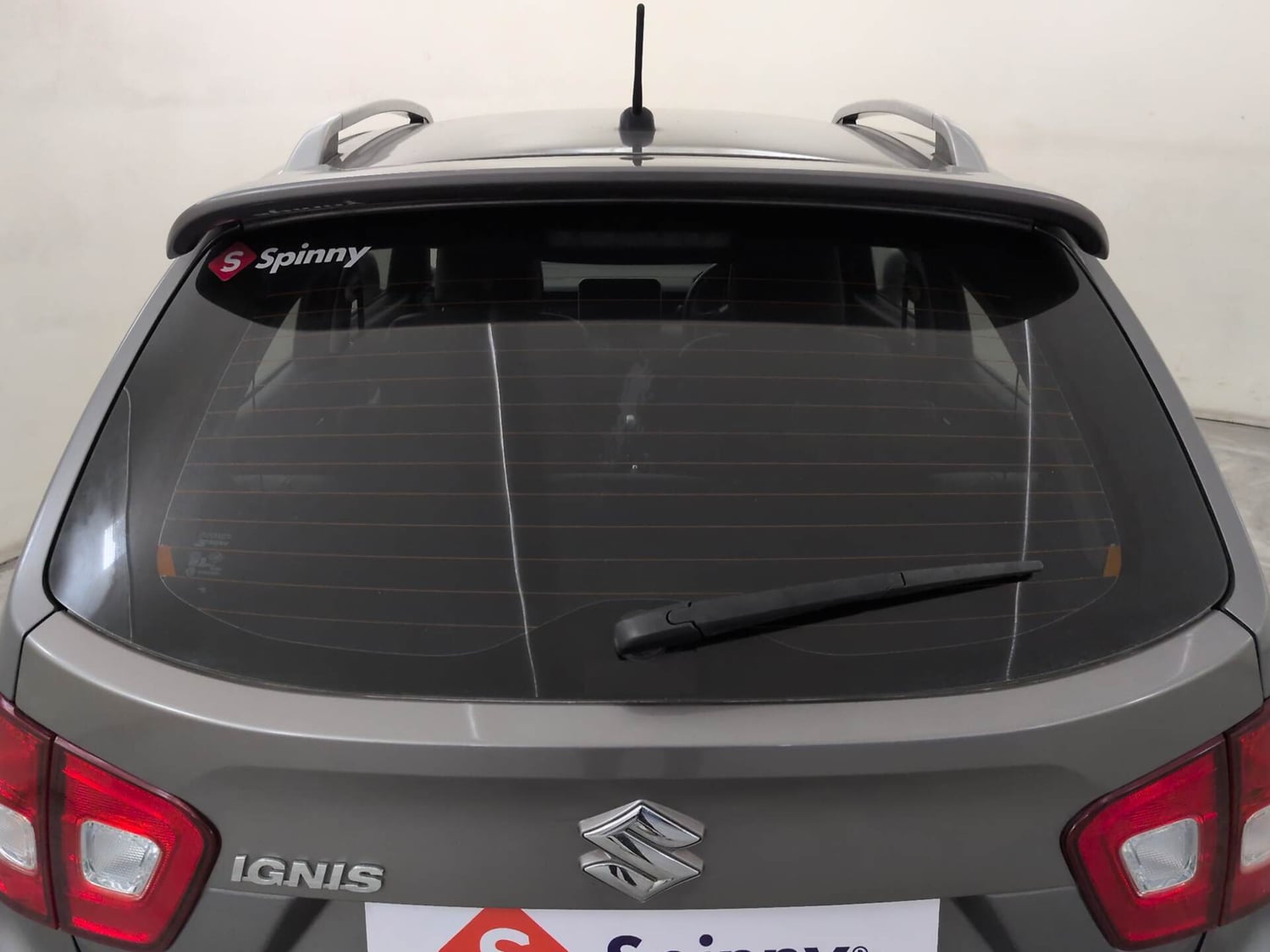 Used 2022 Maruti Suzuki Ignis Zeta 1.2 AMT Petrol Automatic exterior BACK WINDSHIELD VIEW