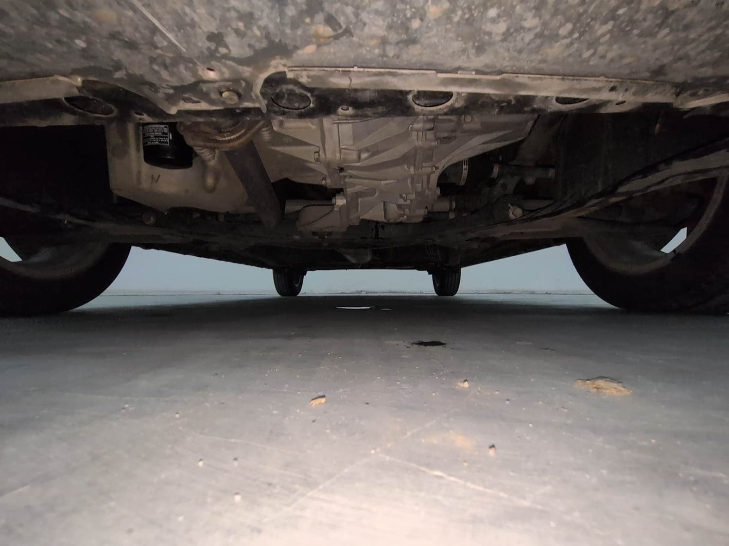 Used 2022 Maruti Suzuki Ignis Zeta 1.2 AMT Petrol Automatic extra FRONT LEFT UNDERBODY VIEW