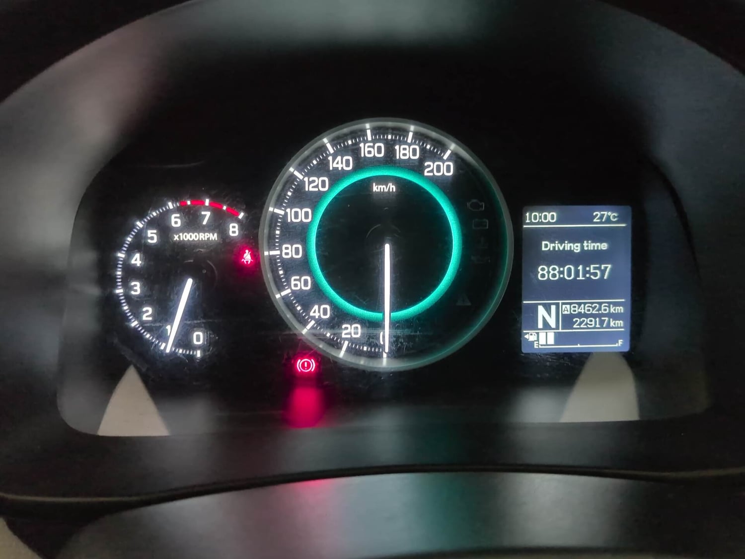 Used 2022 Maruti Suzuki Ignis Zeta 1.2 AMT Petrol Automatic interior CLUSTERMETER VIEW