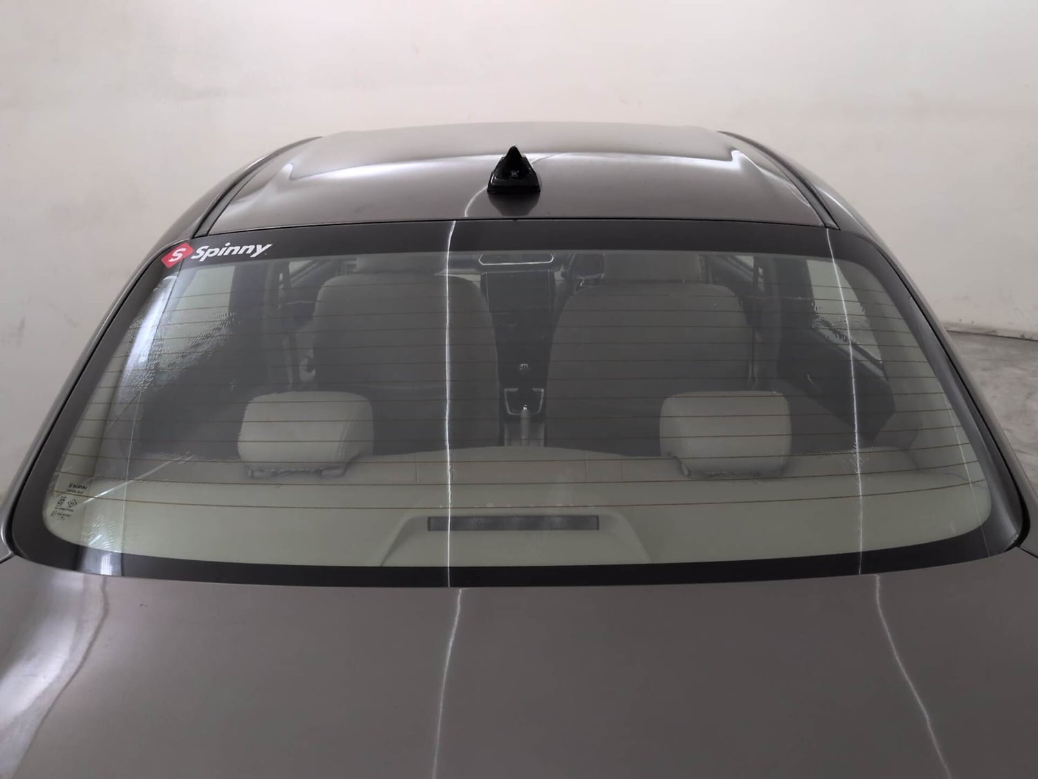 Used 2019 Maruti Suzuki Dzire ZDi Plus Diesel Manual exterior BACK WINDSHIELD VIEW