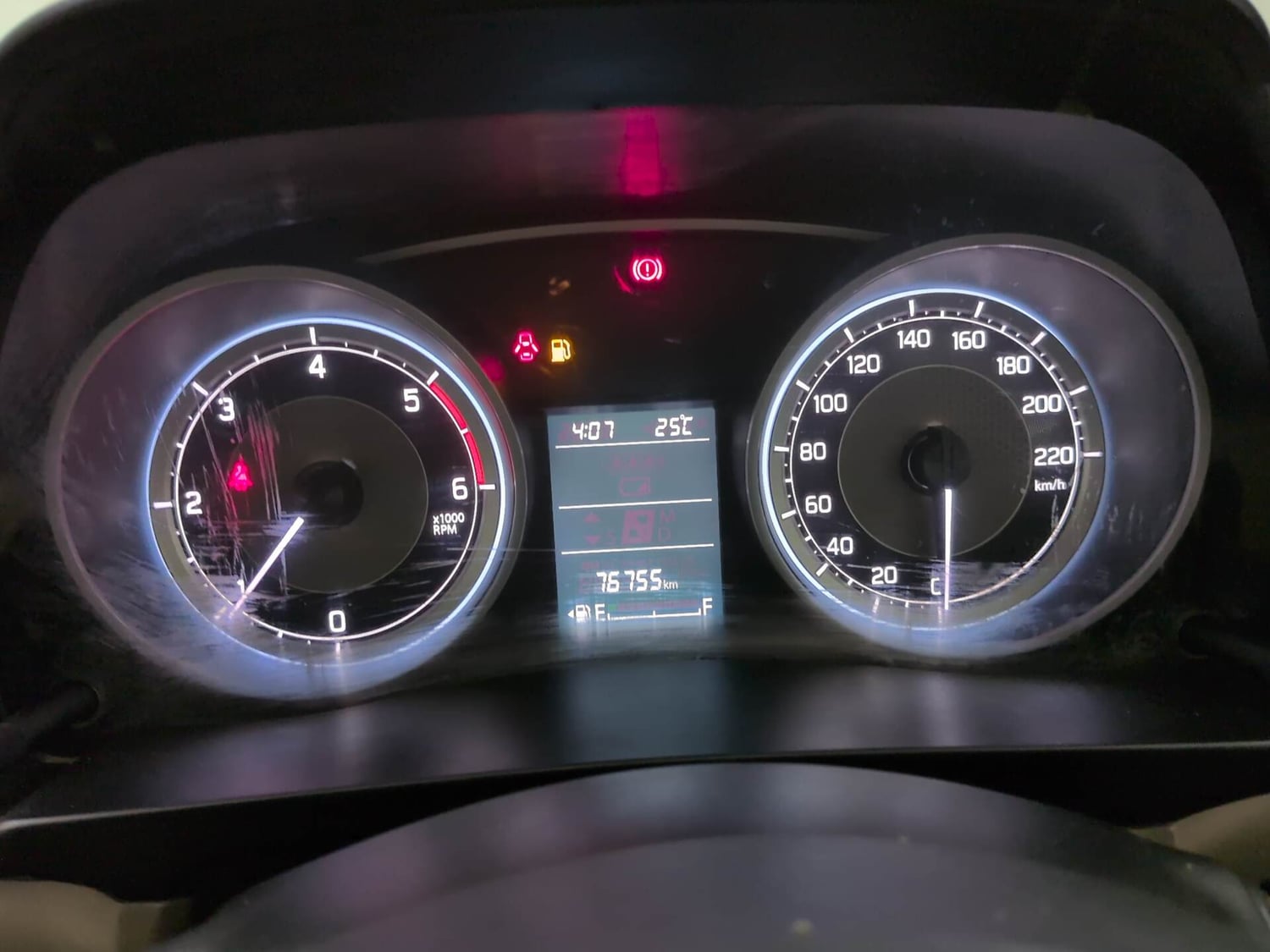 Used 2019 Maruti Suzuki Dzire ZDi Plus Diesel Manual interior CLUSTERMETER VIEW