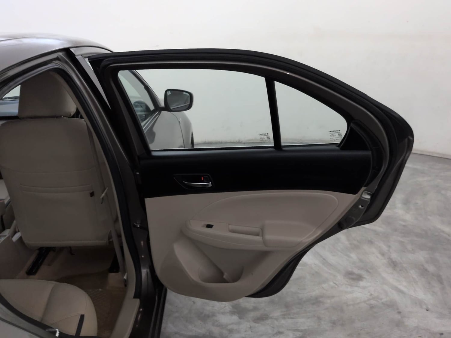 Used 2019 Maruti Suzuki Dzire ZDi Plus Diesel Manual interior RIGHT REAR DOOR OPEN VIEW