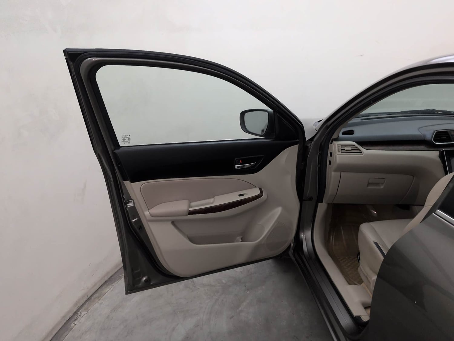 Used 2019 Maruti Suzuki Dzire ZDi Plus Diesel Manual interior LEFT FRONT DOOR OPEN VIEW