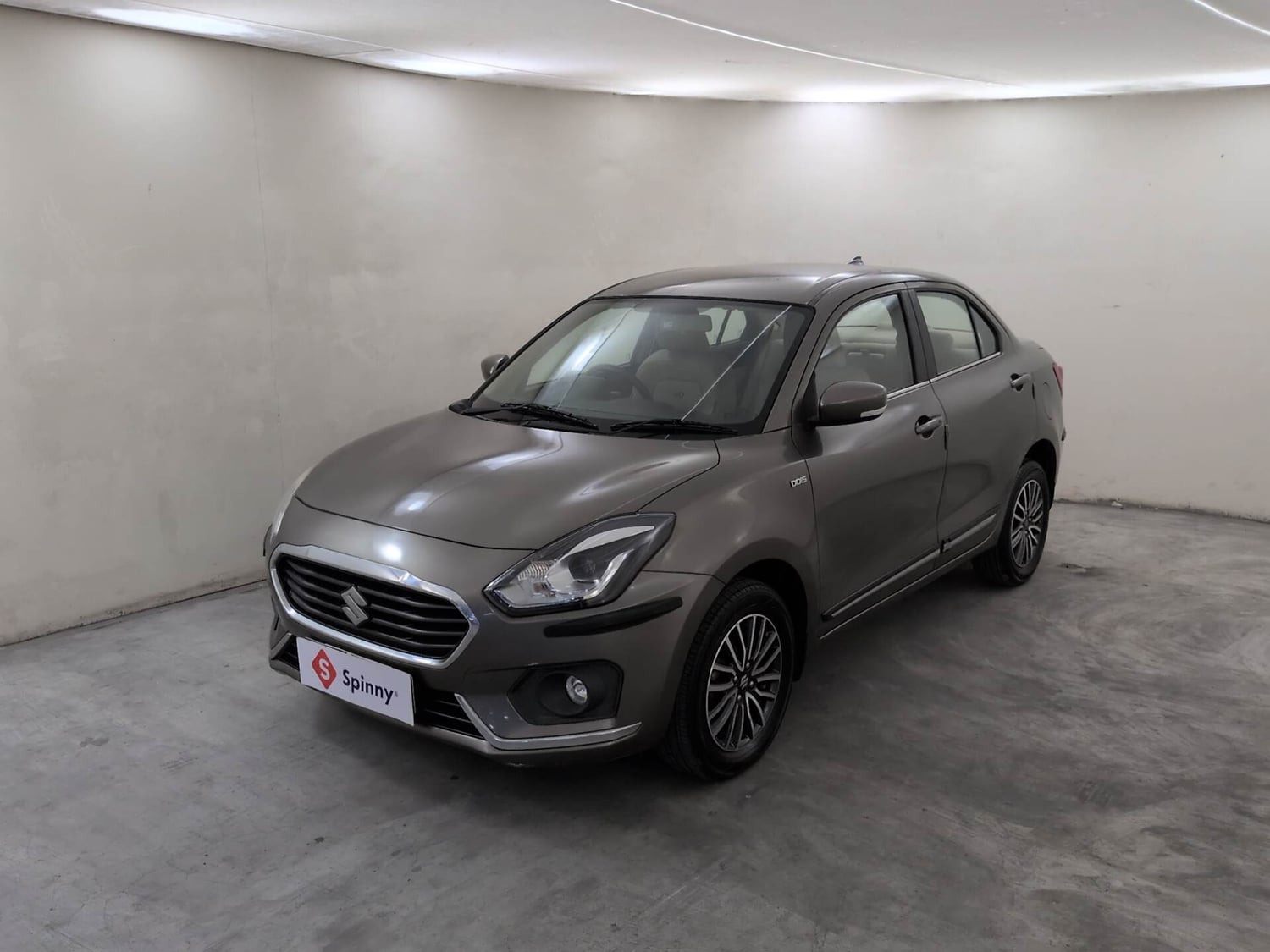 Used 2019 Maruti Suzuki Dzire ZDi Plus Diesel Manual exterior LEFT FRONT CORNER VIEW