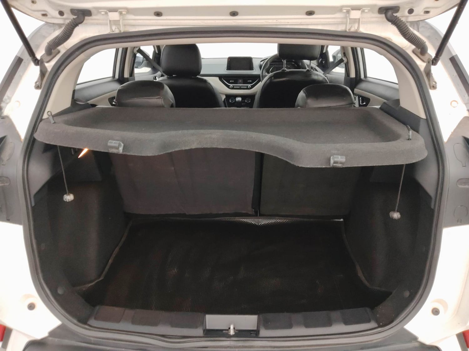 Used 2021 Tata Nexon XZ Plus Dual Tone Petrol Manual interior DICKY INSIDE VIEW
