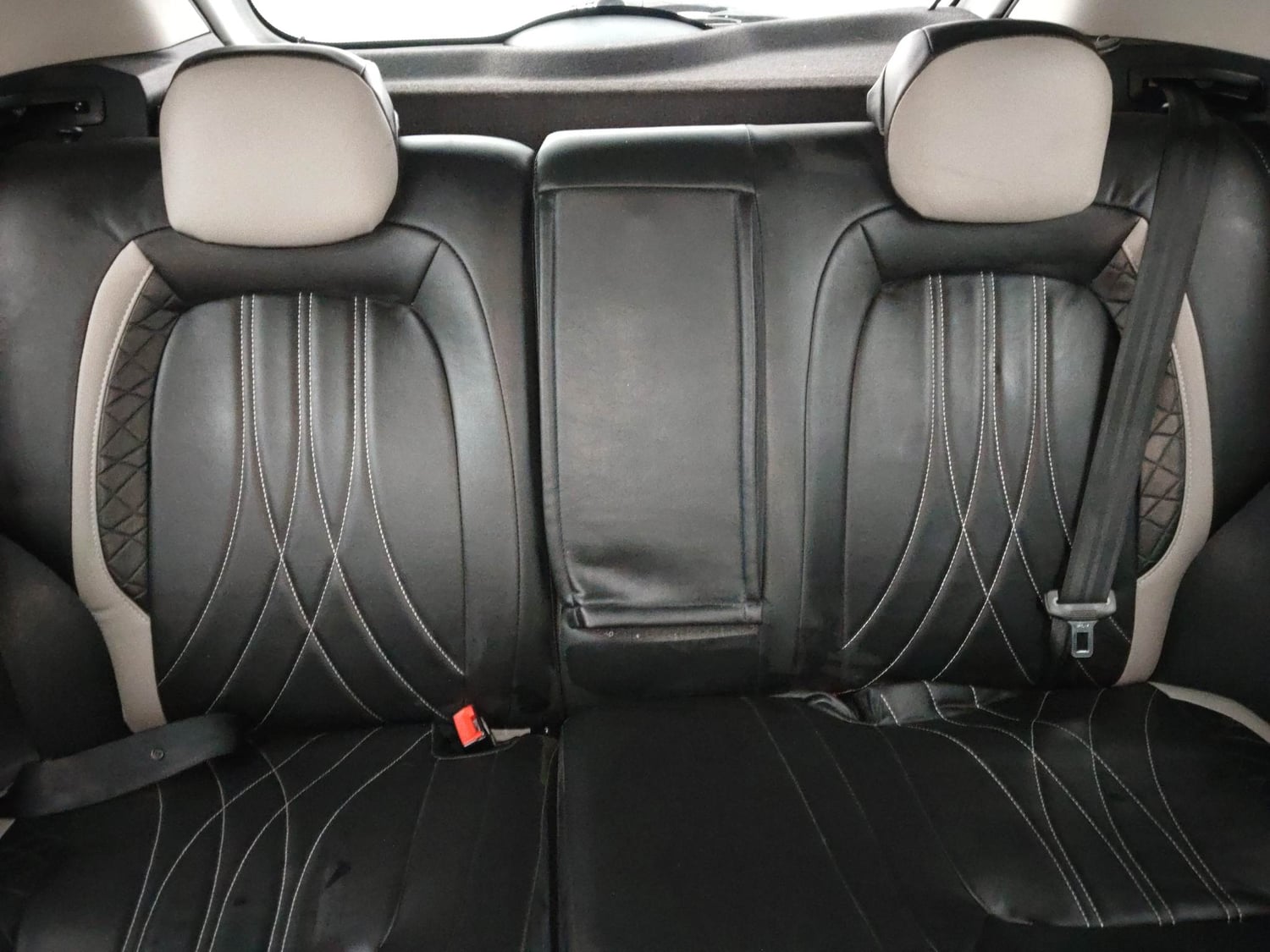 Used 2021 Tata Nexon XZ Plus Dual Tone Petrol Manual interior REAR SEAT CONDITION VIEW