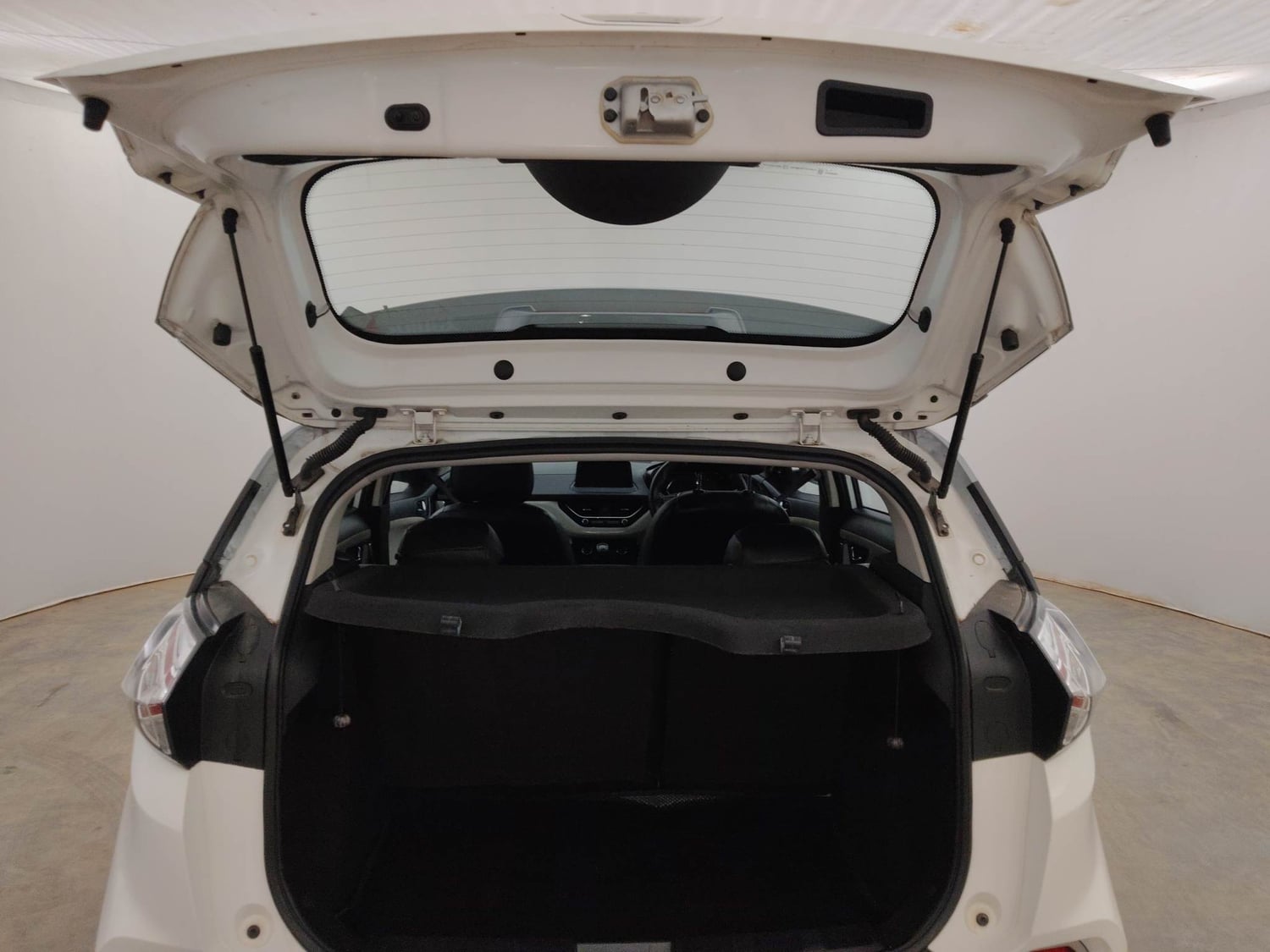 Used 2021 Tata Nexon XZ Plus Dual Tone Petrol Manual interior DICKY DOOR OPEN VIEW