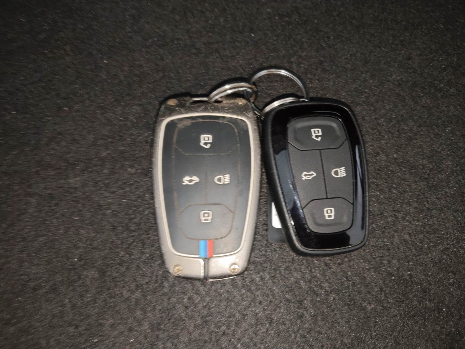 Used 2021 Tata Nexon XZ Plus Dual Tone Petrol Manual extra CAR KEY VIEW