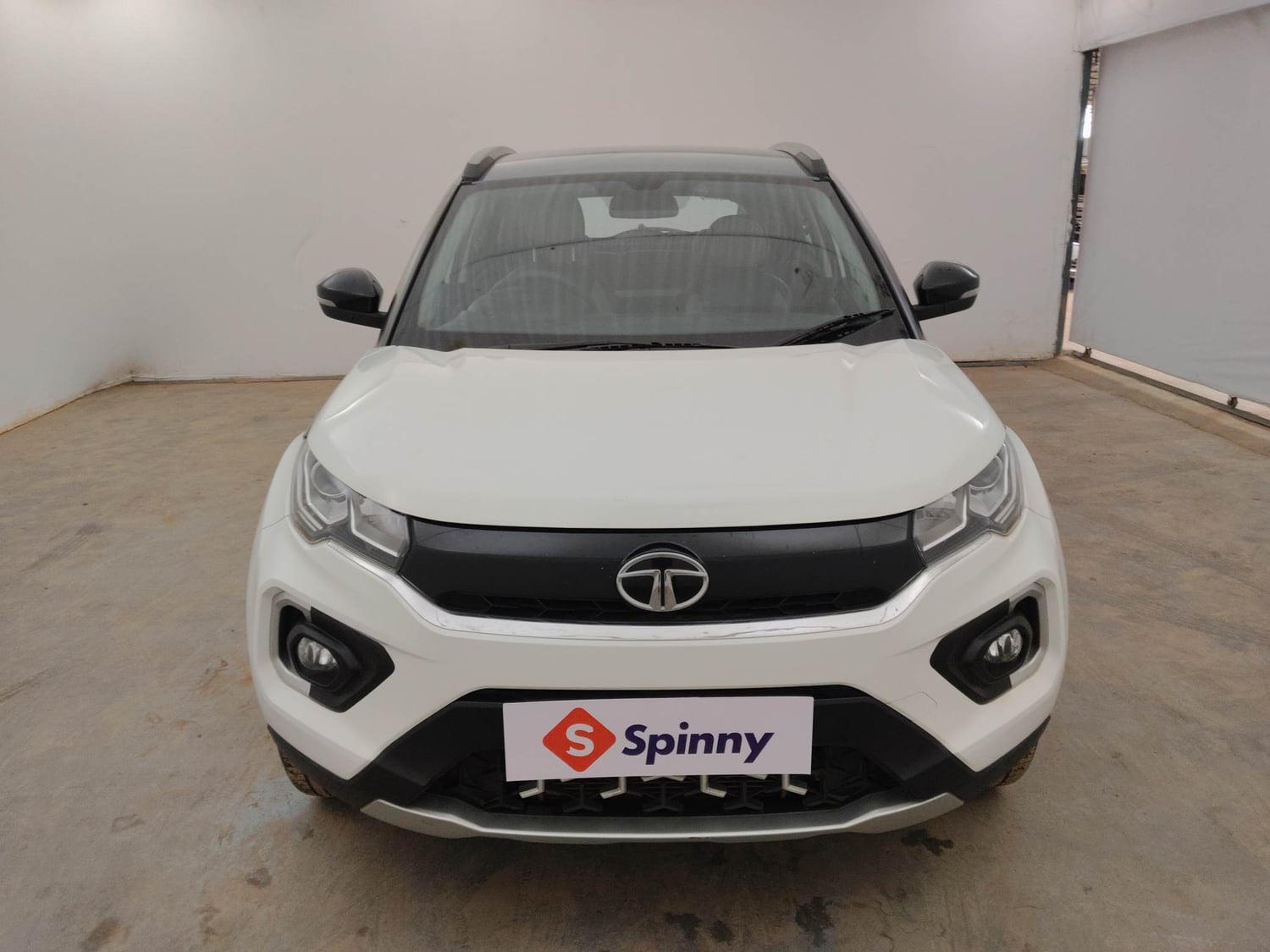 Used 2021 Tata Nexon XZ Plus Dual Tone Petrol Manual exterior FRONT VIEW