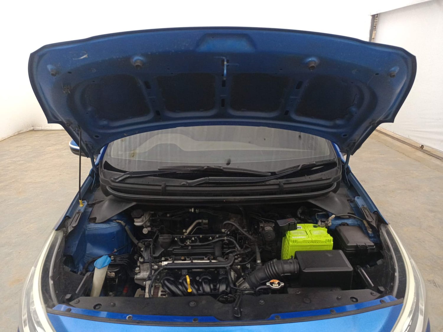 Used 2018 Hyundai Elite i20 Asta 1.2 Petrol Manual engine ENGINE & BONNET OPEN FRONT VIEW