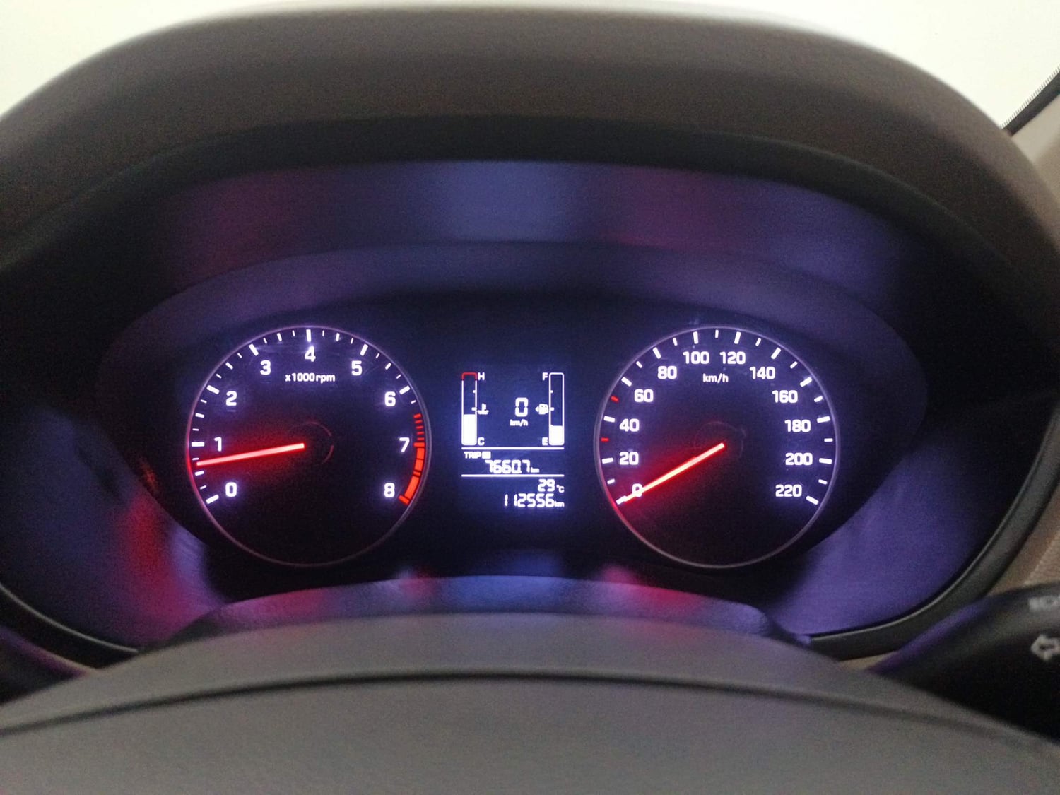 Used 2018 Hyundai Elite i20 Asta 1.2 Petrol Manual interior CLUSTERMETER VIEW