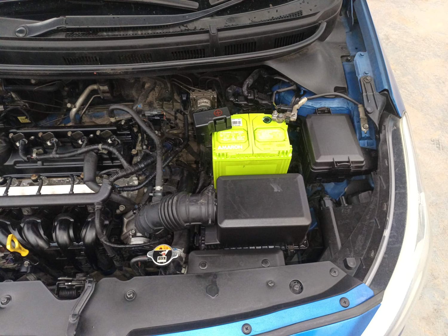 Used 2018 Hyundai Elite i20 Asta 1.2 Petrol Manual engine ENGINE LEFT SIDE VIEW