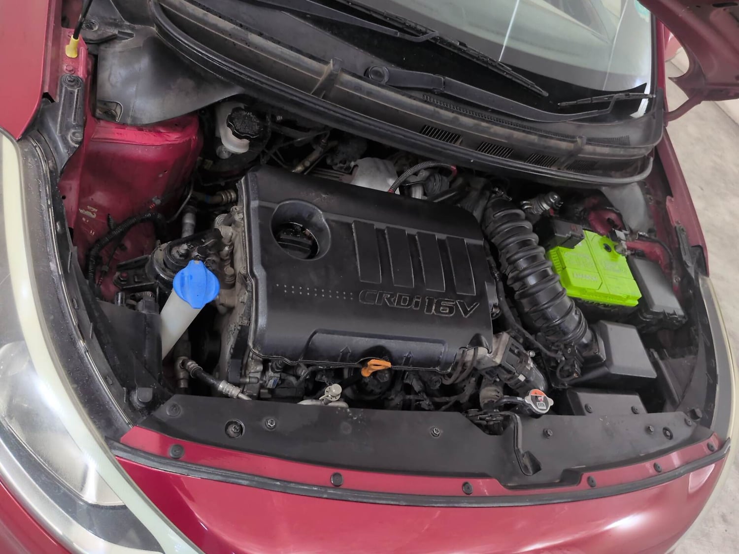 Used 2019 Hyundai Elite i20 Sportz 1.4 CRDI Diesel Manual engine ENGINE RIGHT SIDE VIEW