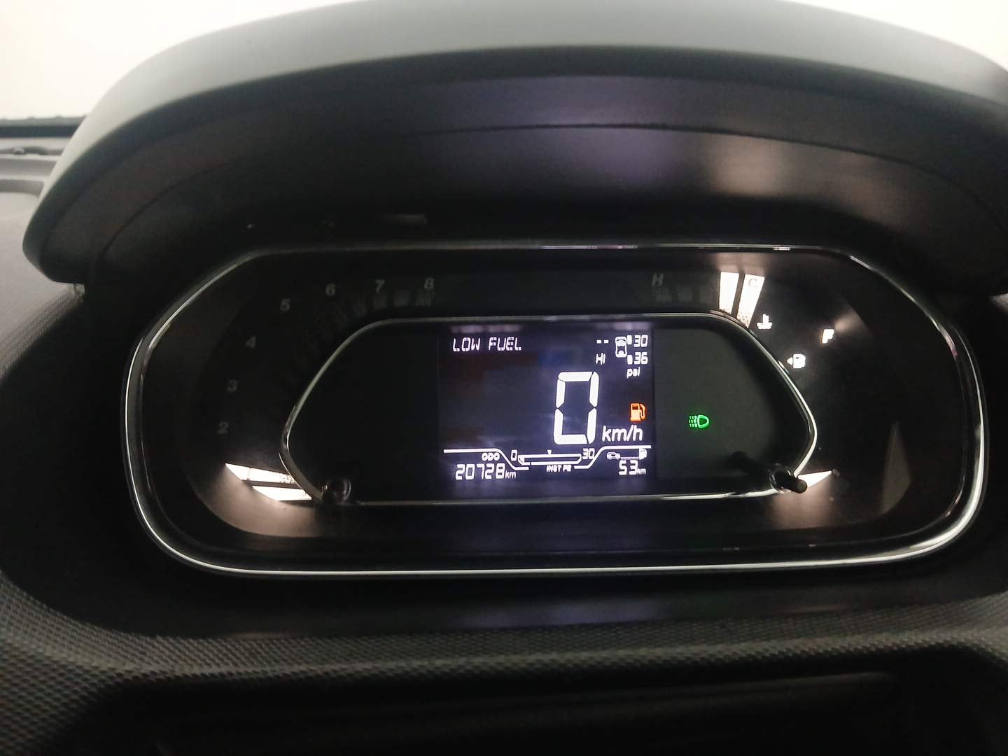 Used 2023 Tata Tiago XZ Plus Dual Tone Petrol Manual interior CLUSTERMETER VIEW