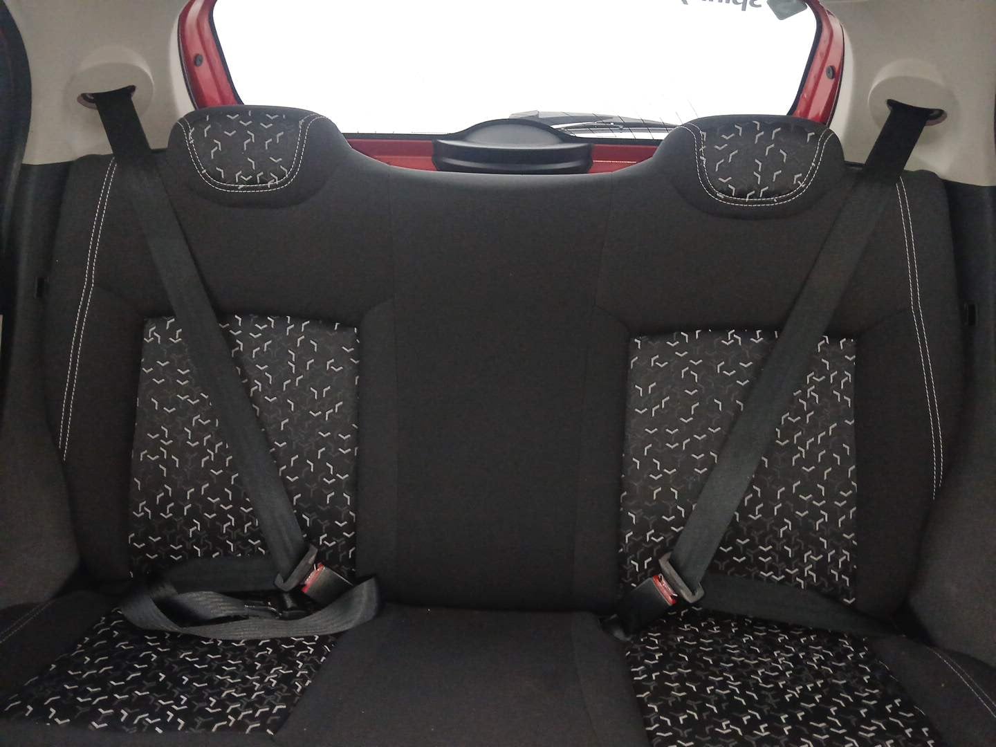 Used 2023 Tata Tiago XZ Plus Dual Tone Petrol Manual interior REAR SEAT CONDITION VIEW