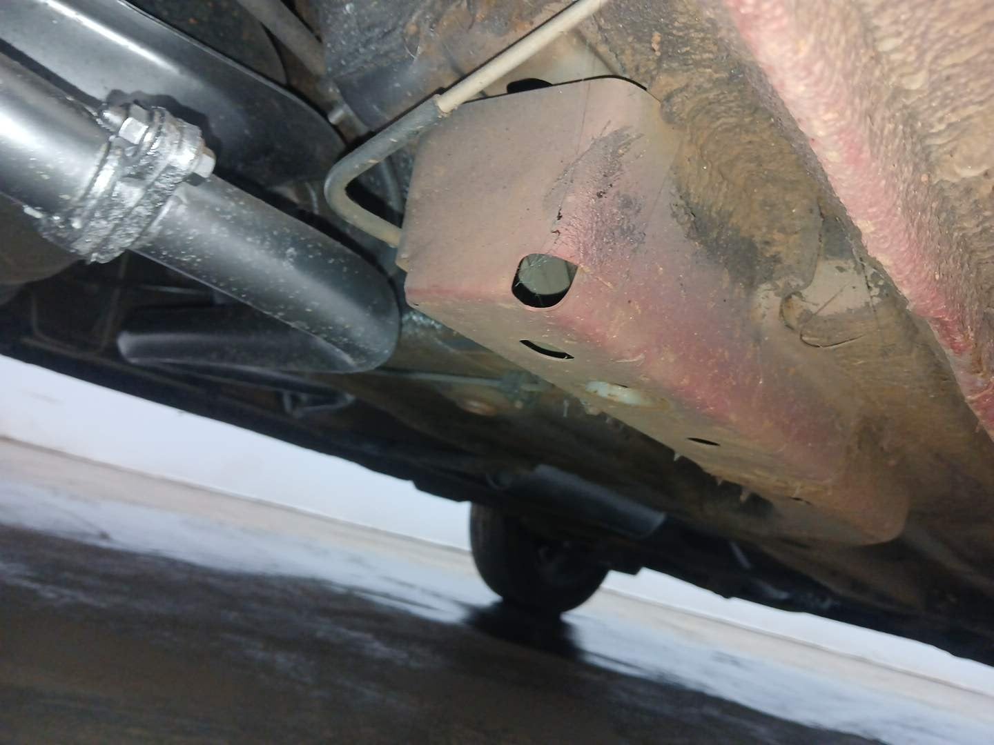 Used 2023 Tata Tiago XZ Plus Dual Tone Petrol Manual extra REAR RIGHT UNDERBODY VIEW