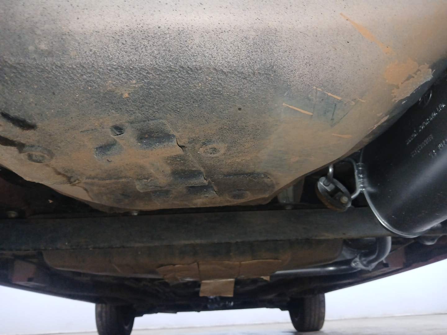 Used 2023 Tata Tiago XZ Plus Dual Tone Petrol Manual extra REAR UNDERBODY VIEW (TAKEN FROM REAR)
