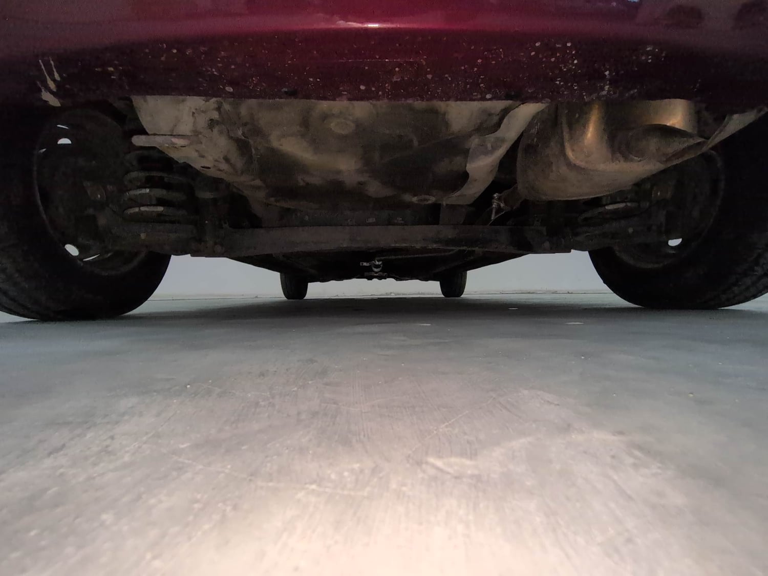 Used 2016 Hyundai i10 Magna 1.1 iRDE2 Petrol Manual extra REAR UNDERBODY VIEW (TAKEN FROM REAR)