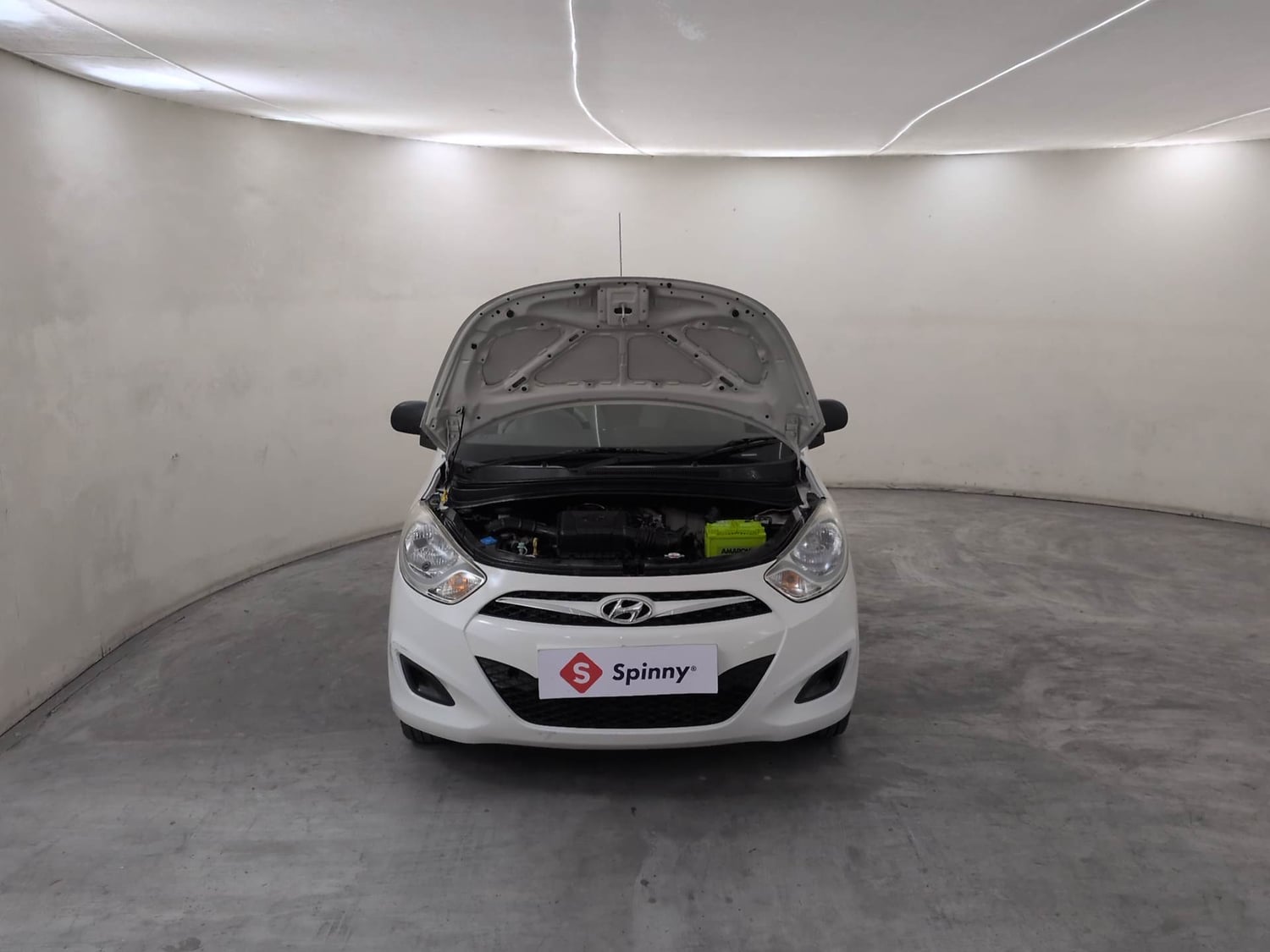 Used 2017 Hyundai i10 Magna 1.1 iRDE2 Petrol Manual engine ENGINE & BONNET OPEN FRONT VIEW