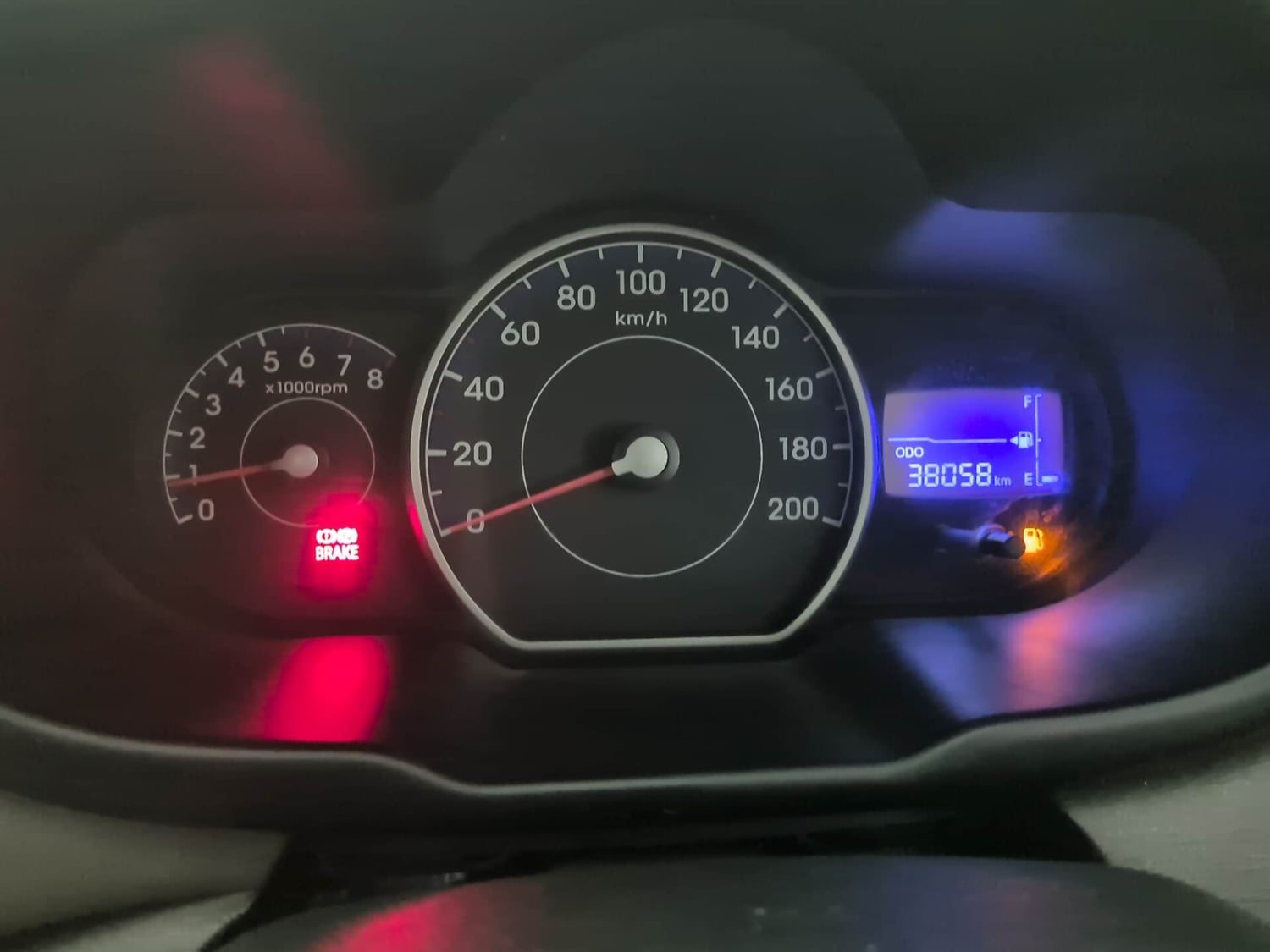 Used 2017 Hyundai i10 Magna 1.1 iRDE2 Petrol Manual interior CLUSTERMETER VIEW