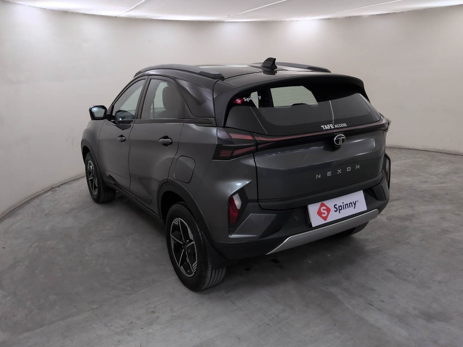 Used 2024 Tata Nexon Fearless Plus S 1.2 Revotron Petrol 6MT DT Petrol Manual exterior LEFT REAR CORNER VIEW