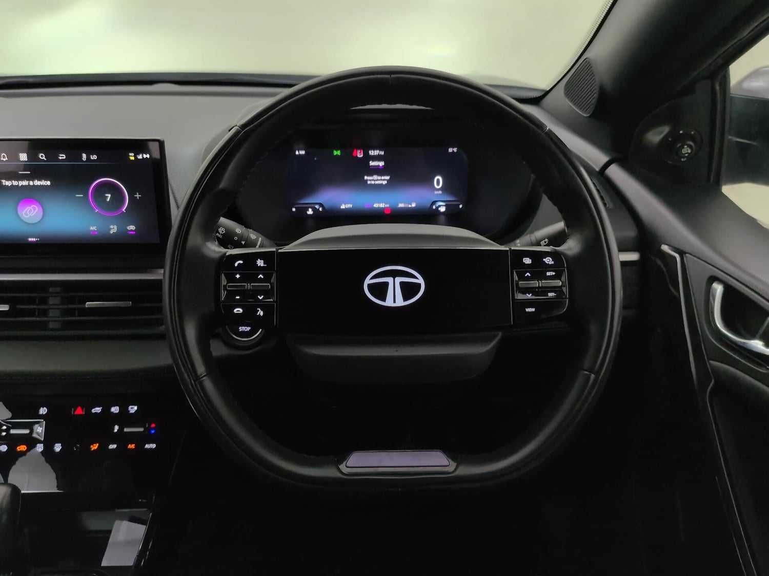 Used 2024 Tata Nexon Fearless Plus S 1.2 Revotron Petrol 6MT DT Petrol Manual interior STEERING VIEW