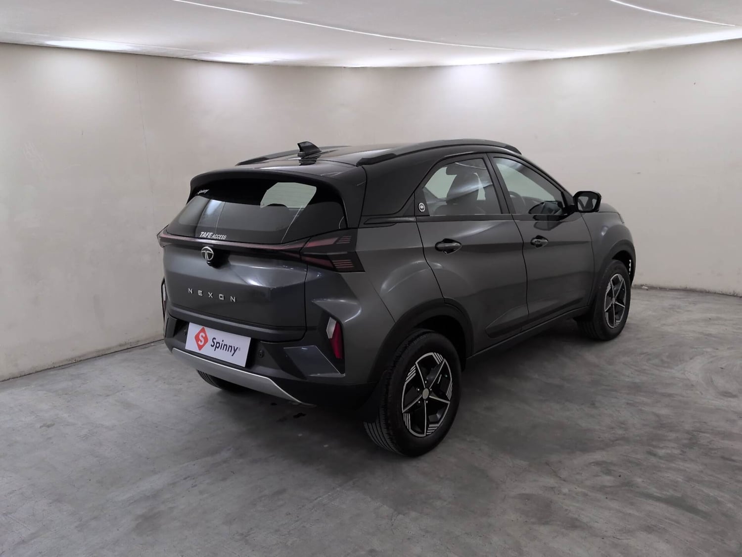 Used 2024 Tata Nexon Fearless Plus S 1.2 Revotron Petrol 6MT DT Petrol Manual exterior RIGHT REAR CORNER VIEW