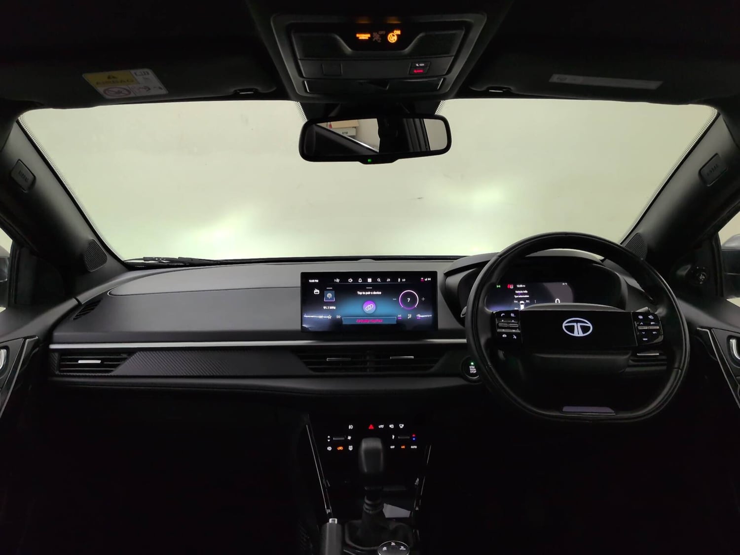 Used 2024 Tata Nexon Fearless Plus S 1.2 Revotron Petrol 6MT DT Petrol Manual interior DASHBOARD VIEW